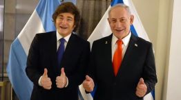 Javier Milei y Benjamin Netanyahu