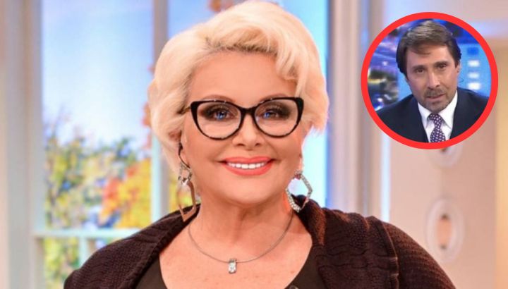 Carmen Barbieri sorprendió al apuntar sin filtros contra Eduardo Feinmann: "Tenés cara de amargado"