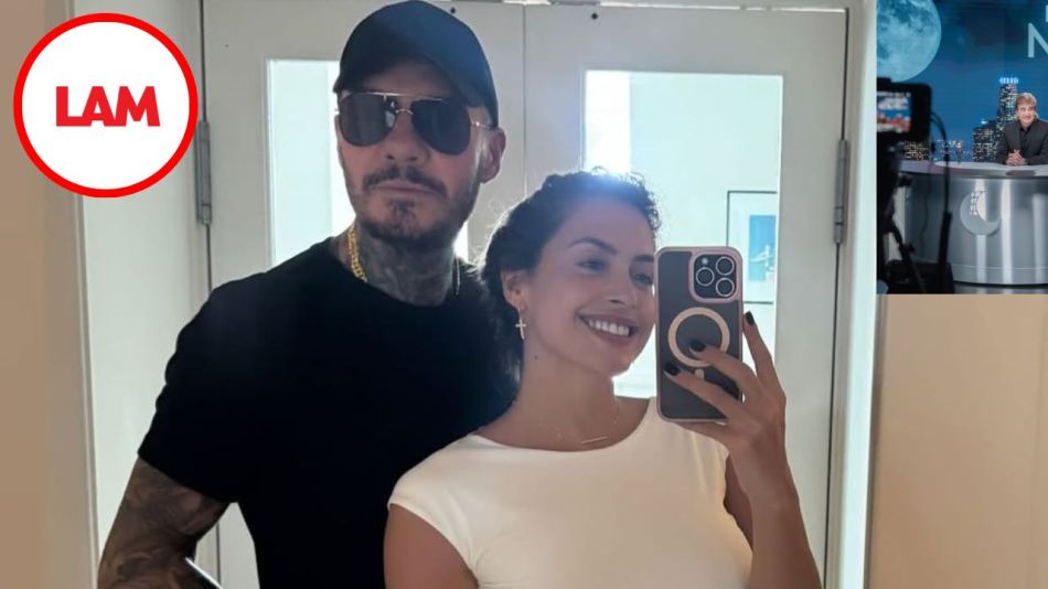 Marcelo Tinelli y Milett Figueroa