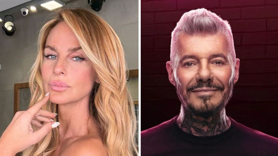 Marcelo Tinelli y Sabrina Rojas