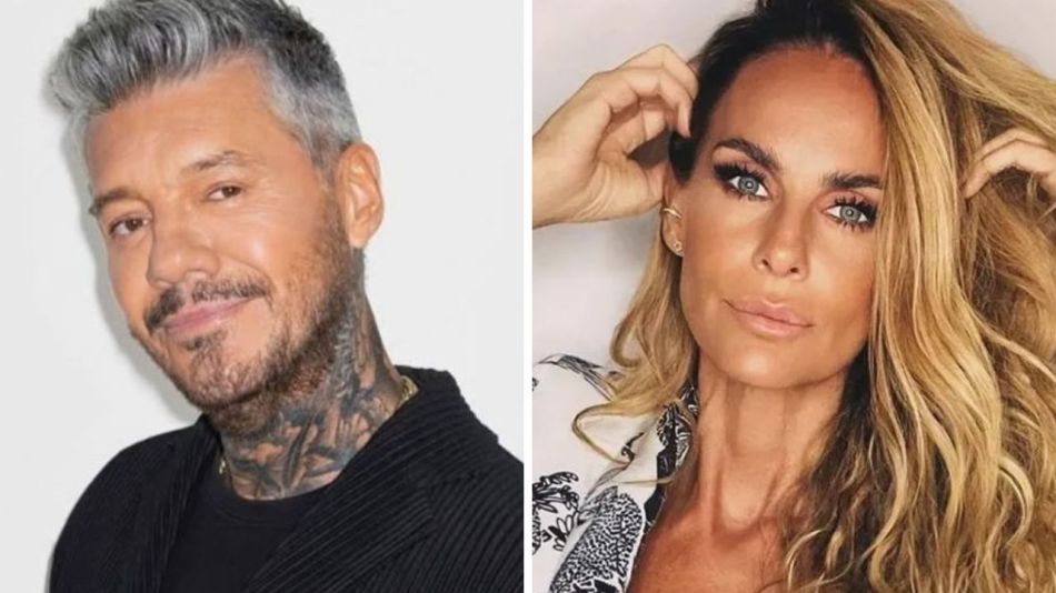 Marcelo Tinelli y Sabrina Rojas
