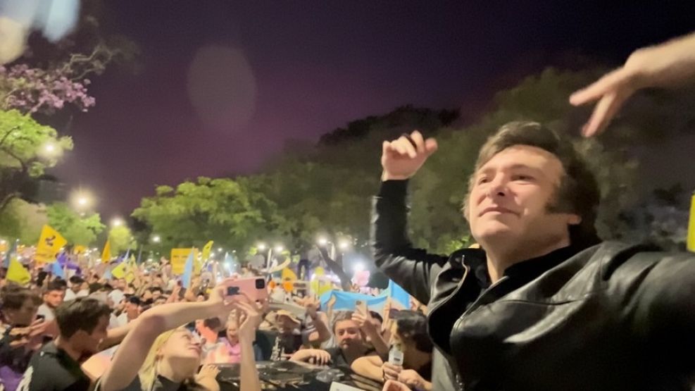 Javier Milei en Corrientes