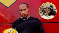 Lewis Hamilton y Roscoe