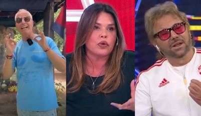 Marley, Nazarena Vélez y Beto Casella