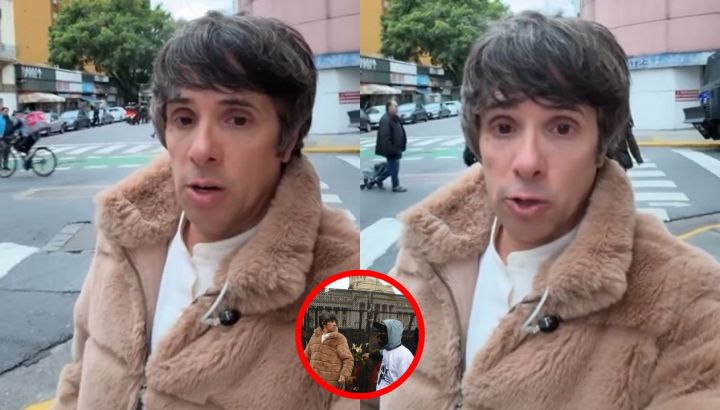 Robertito Funes Ugarte habló tras la agresión que sufrió en la marcha por el triple crimen en Florencio Varela: "Violentos"
