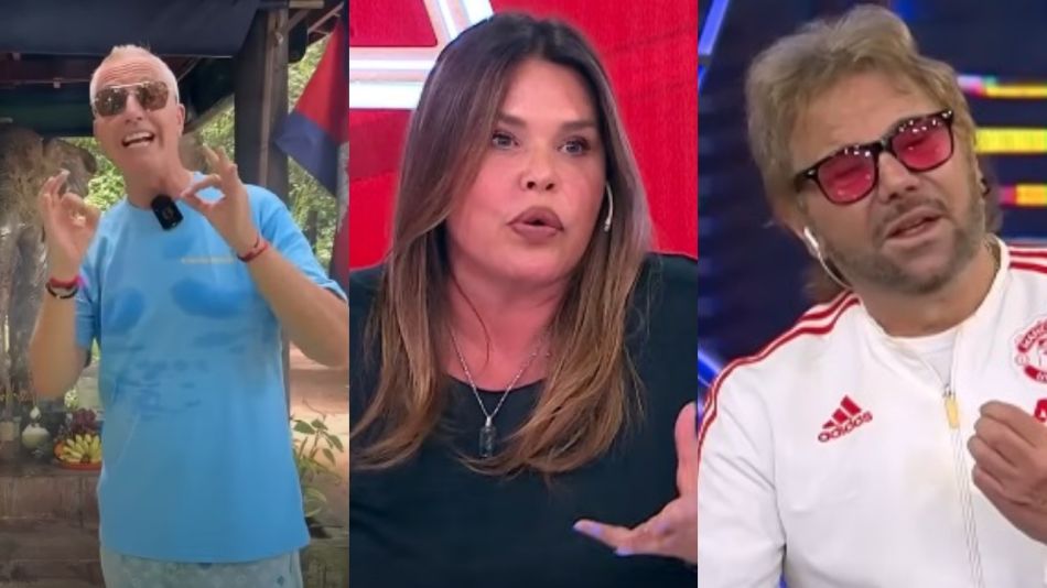 Marley, Nazarena Vélez y Beto Casella
