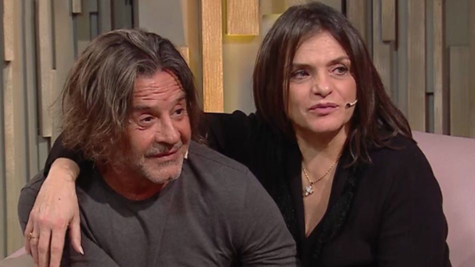 Osvaldo Laport y Viviana Sáez
