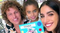 Gabriela Sari y Rulo Schijman con su hija Donna