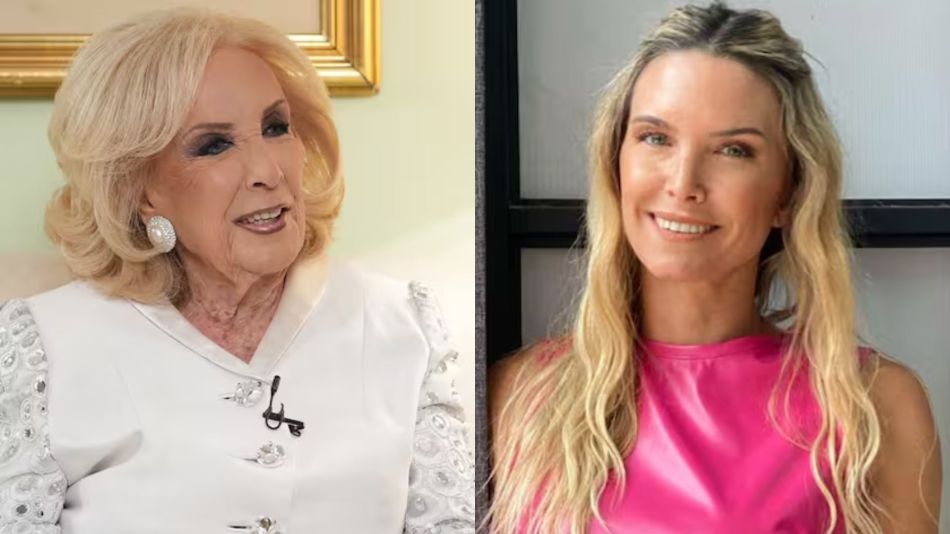 Mirtha Legrand y Sofía Zámolo
