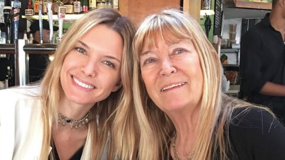 Sofía Zámolo y su mamá