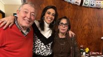 Roxy Vázquez y sus padres