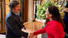 El presidente Milei presidenta de Kosovo 290905