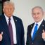 Fotogaleria El presidente de Estados Unidos, Donald Trump, saluda al primer ministro israelí, Benjamin Netanyahu, a su llegada al Ala Oeste de la Casa Blanca en Washington, D. C.