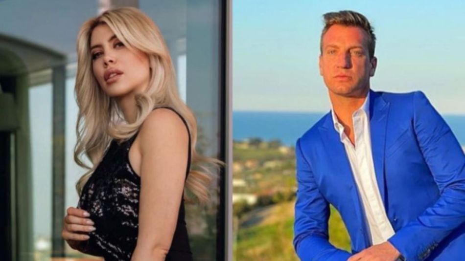 Maxi López y Wanda Nara