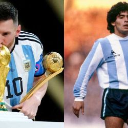 De Messi a Maradona, un repaso por los jugadores que escribieron las páginas más gloriosas de la Albiceleste. | Foto:TNT Sports