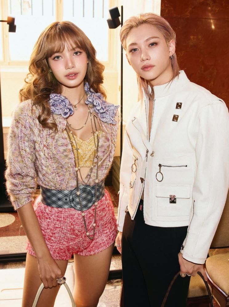 Lisa en el desfile de Louis Vuitton para la Semana de la Moda de París 2025