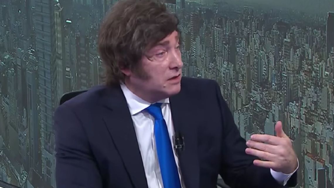 Milei admitió una "fuerte desaceleración" económica pero dijo que tras las elecciones habrá "baja de volatilidad"