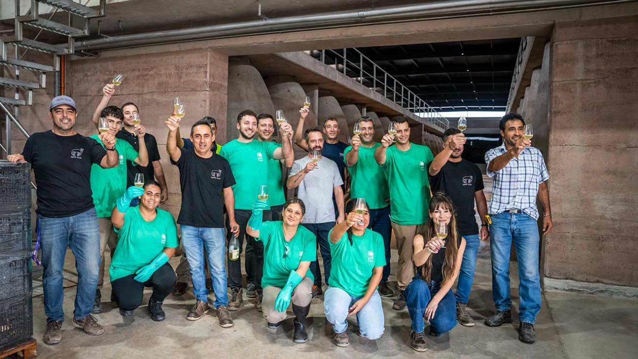 Santa Julia es reconocida a nivel local e internacional por su búsqueda constante de innovación y excelencia. | Foto:Familia Zuccardi