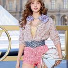 Lisa en el desfile de Louis Vuitton para la Semana de la Moda de París 2025