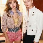 Lisa en el desfile de Louis Vuitton para la Semana de la Moda de París 2025