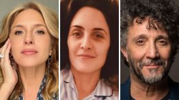 Carla Peterson, Julieta Díaz y Fito Páez