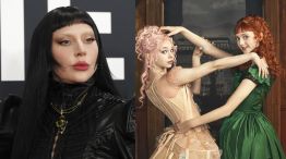 Lady Gaga, Emma Myers y Evie Templeton