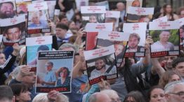 Segundo aniversario de la masacre en Israel, parque Centenario 20250930