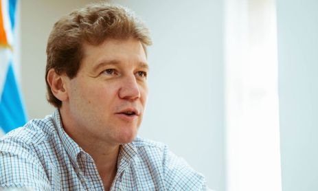 El gobernador de Tierra del Fuego Gustavo Melella