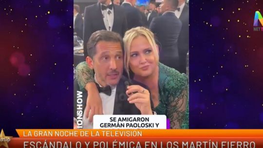 Germán Paoloski y Pilar Smith