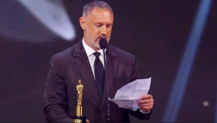 Fuerte discurso de David Kavlin en los Martín Fierro 2025 contra el antisemitismo, el terrorismo y por la liberación de rehenes en Gaza