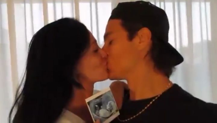 Dybala y Oriana Sabatini