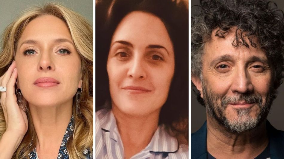 Carla Peterson, Julieta Díaz y Fito Páez 