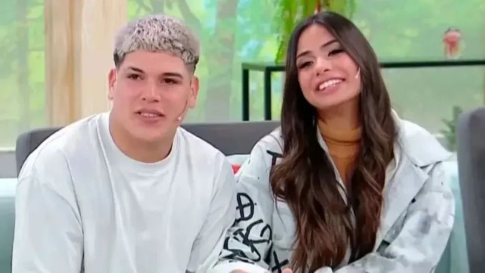 Thiago Medina y Daniela Celis