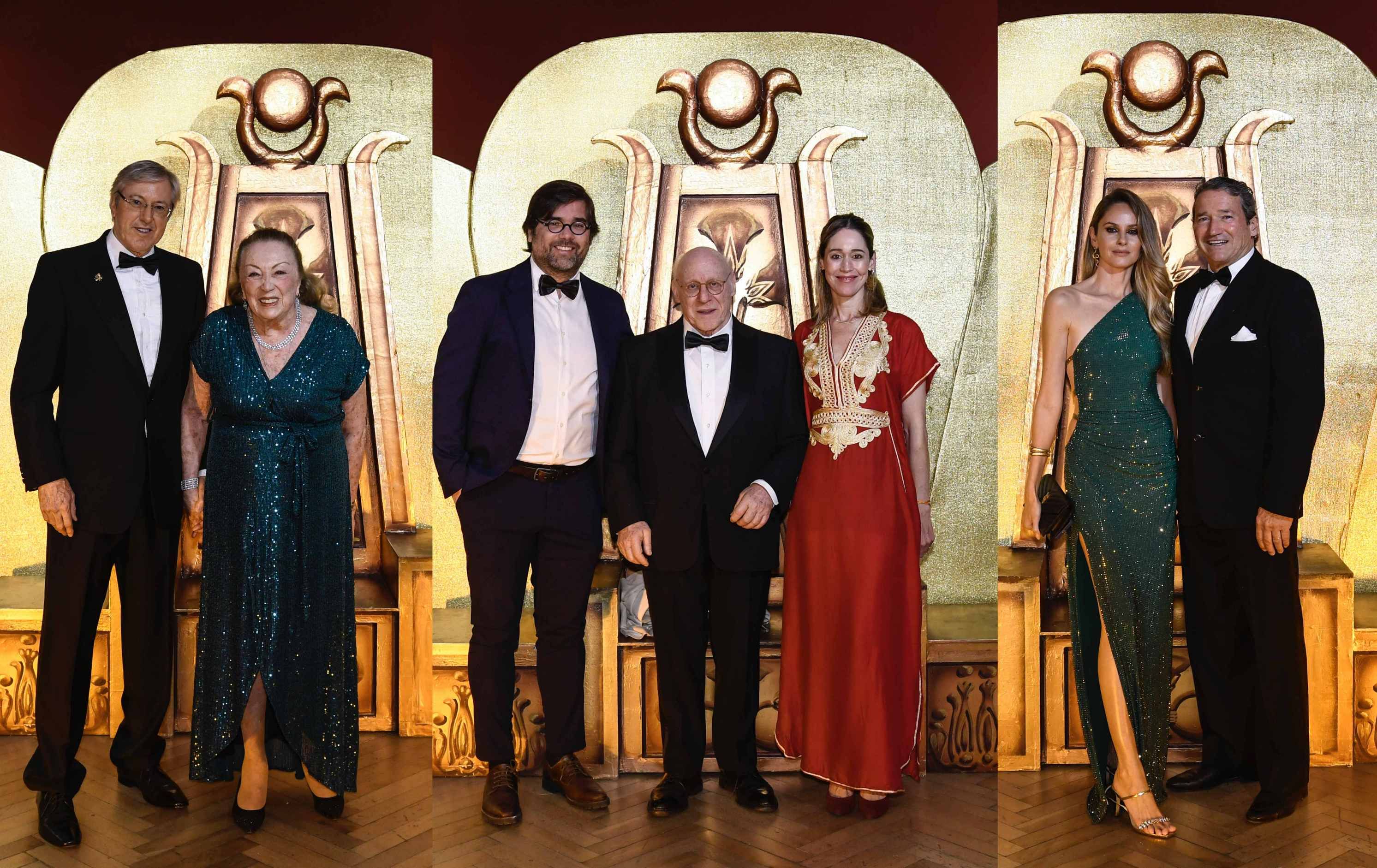 Alberto Roemmers y Hebe Colman; Santi Siri, Juio Crivelli y Felisa Blaquier; Mikey Mauada Reynal.