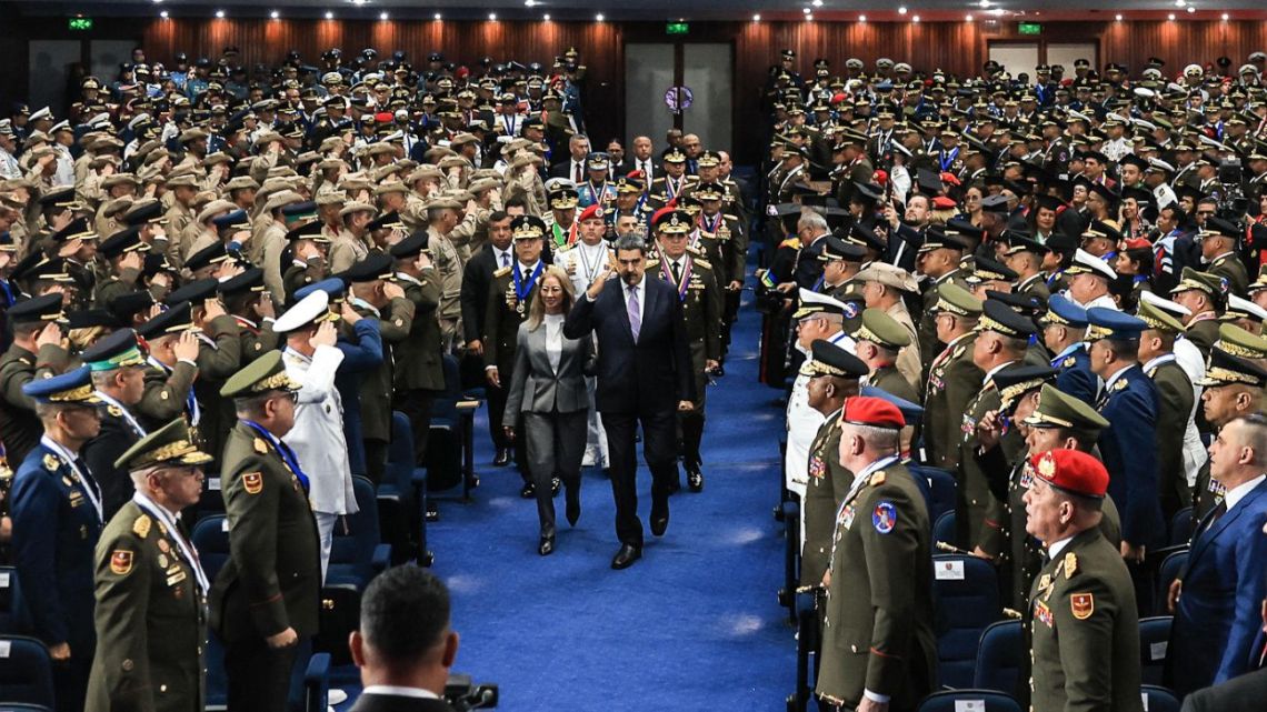 Maduro Military Meeting Sept 2025