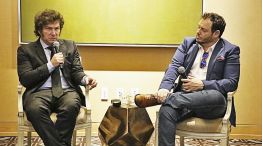 Demian Reidel y Milei 01102025