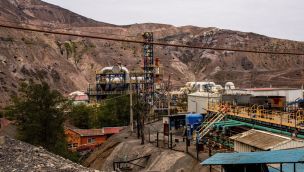 The Codelco El Teniente Mine And Processing Facility As Copper Wavers