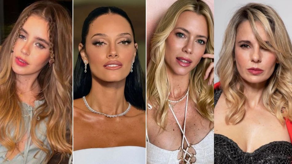 Julieta Cardinali, Nicole Neumann, Oriana Sabatini, Coty Romero