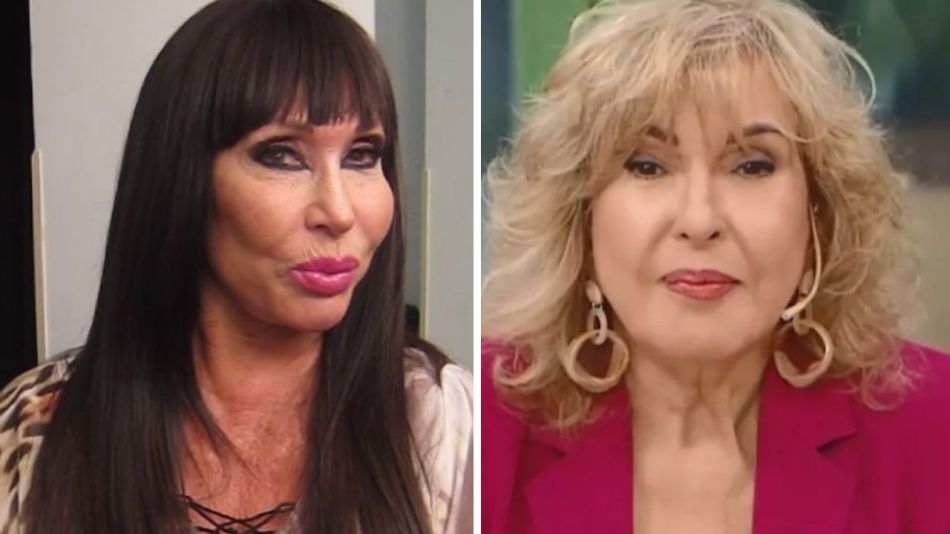 Moria Casán y Georgina Barbarossa