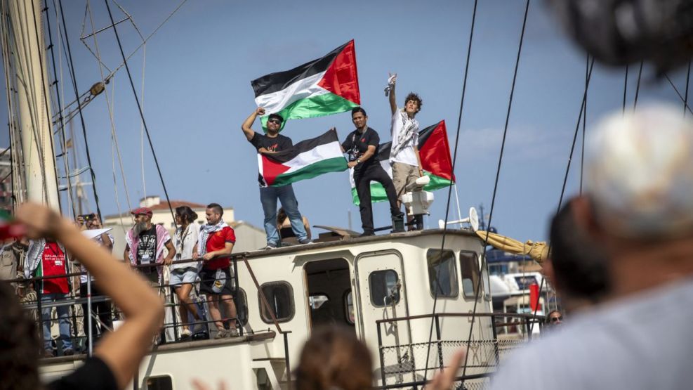 La Flotilla Global Sumud advirtió este miércoles que ingresó a una “zona de alto riesgo”