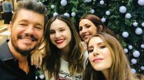 Juana, Cande y Marcelo Tinelli