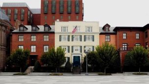 Así es Blair House, la casa en la que se quedará Javier Milei 