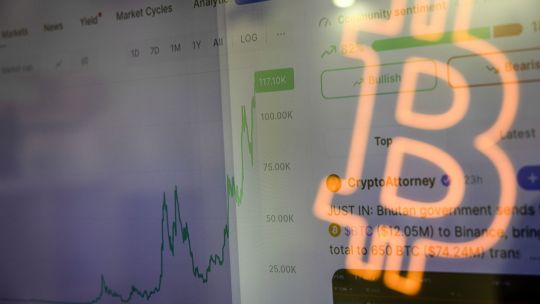 Bitcóin toca los US$120.000 por primera vez desde marcar su máximo histórico