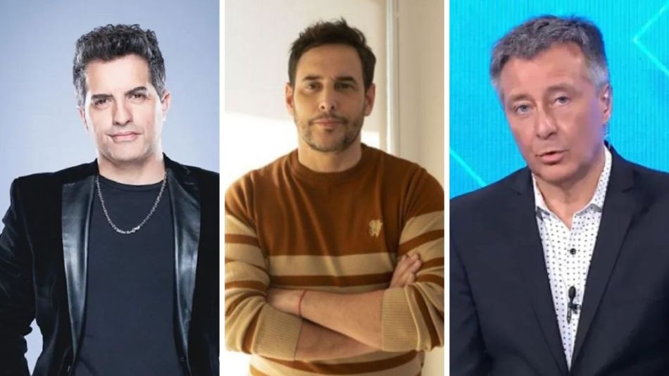 Ángel de Brito, Rodrigo Lussich y Rolando Graña