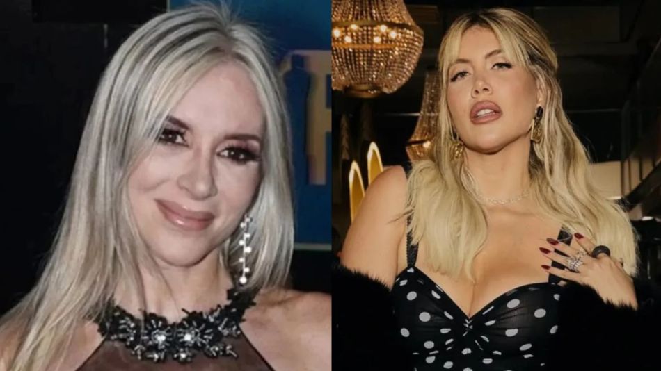 Lara Piro y Wanda Nara