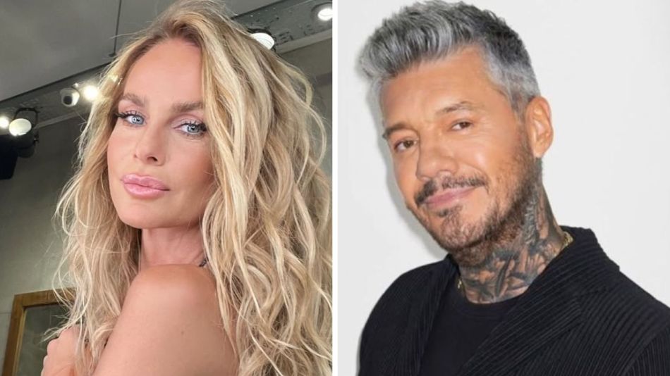 Marcelo Tinelli y Sabrina Rojas