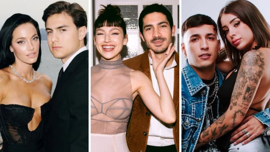 Oriana Sabatini, Paulo Dybala, Úrsula Corbero, Chino Darín, Alberee, Doble P