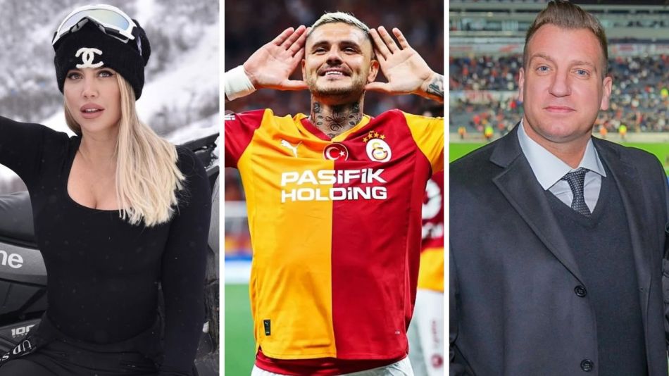 Wanda Nara, Mauro Icardi y Maxi López