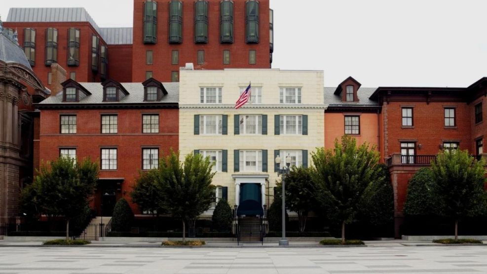 Así es Blair House, la casa en la que se quedará Javier Milei 