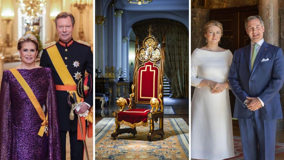 La familia real de Luxemburgo